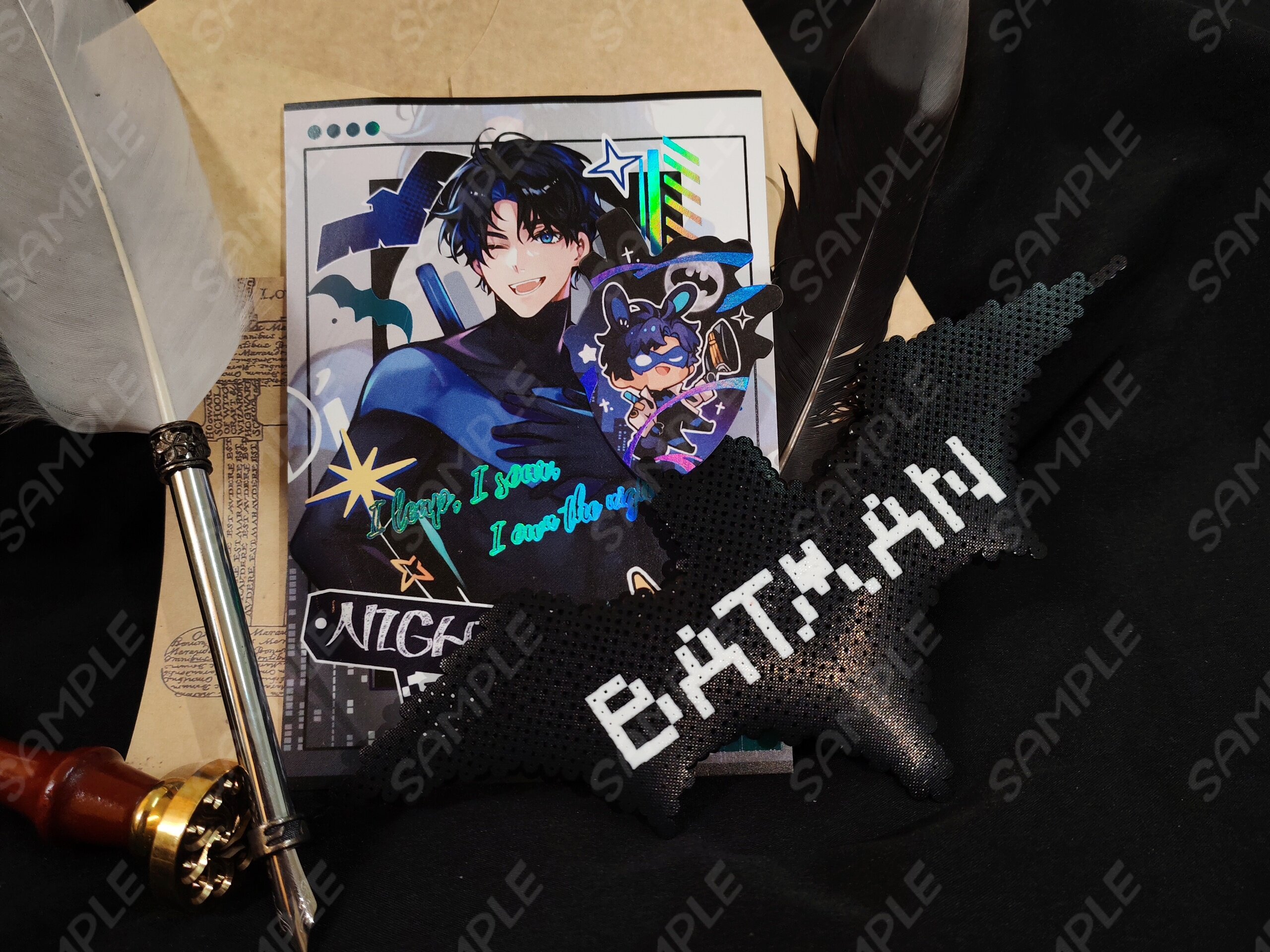 thumbnail for 【周边】DC系列 明信片 邮票