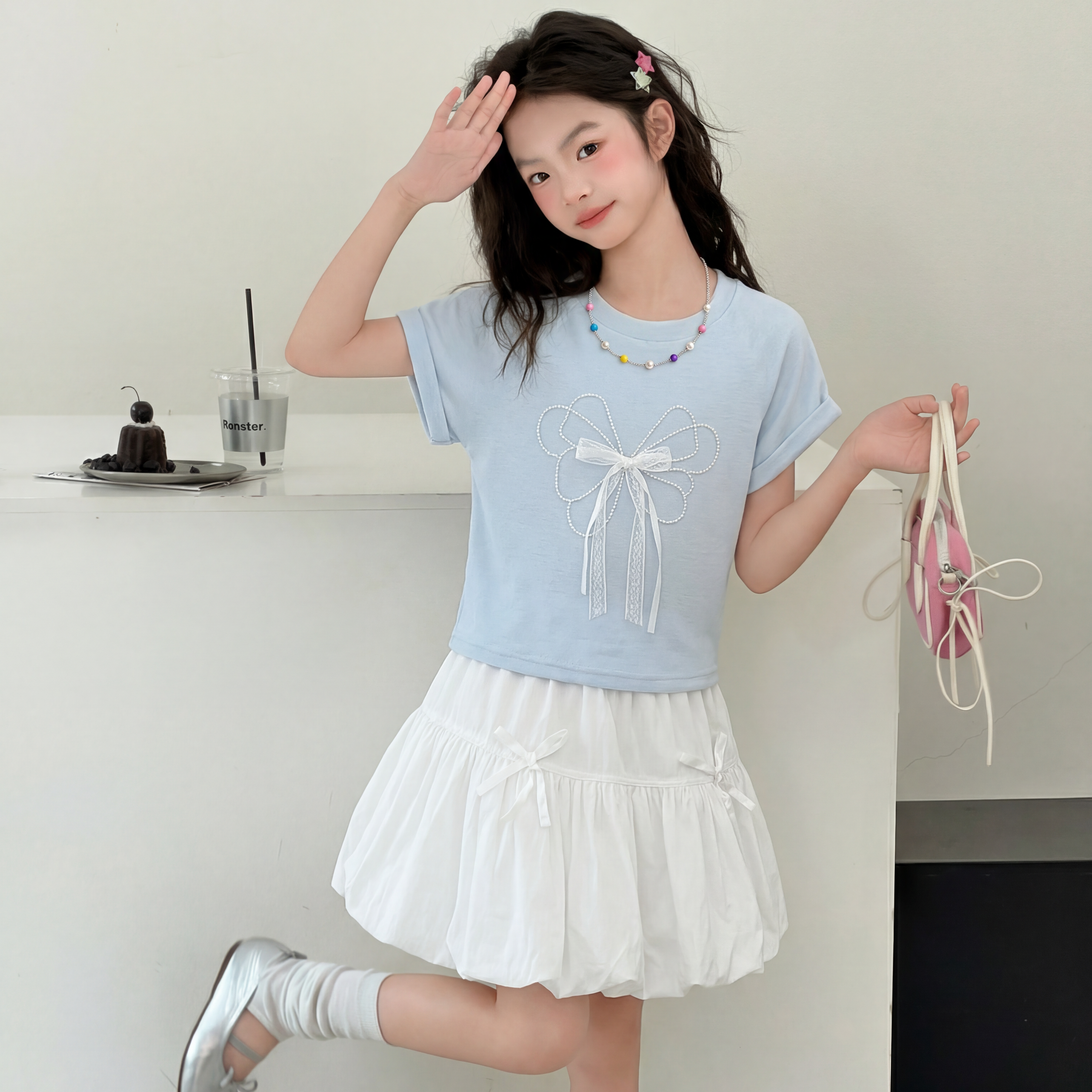 女童夏季套装2026新款