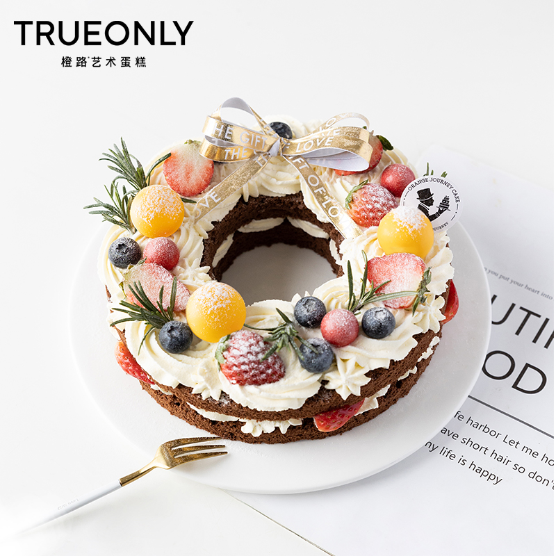 橙路新年生日蛋糕广州杭州宁波