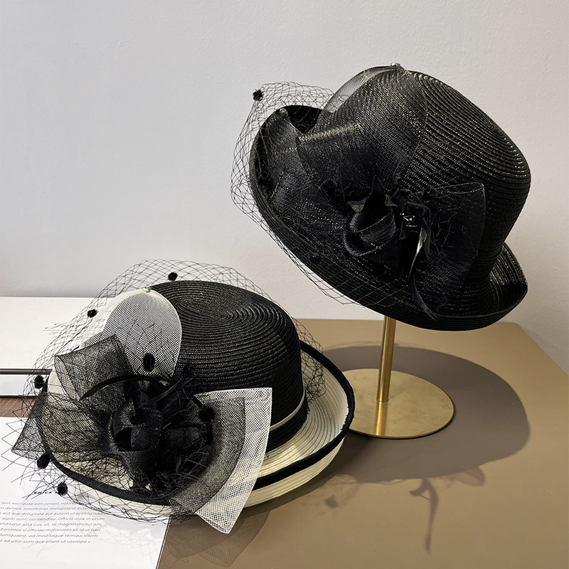 遮脸洋气渔夫帽子女新款优雅名媛风盆帽显年轻出游遮阳防晒太阳帽,服饰配件/皮带/帽子/围巾,帽子,淘宝优惠券,粉丝福利购,淘宝优惠卷