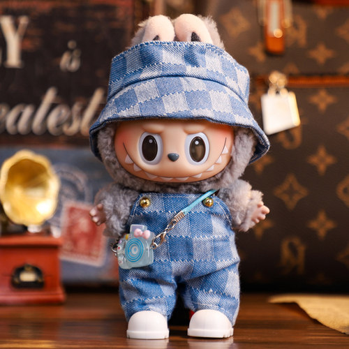 拉布布17cm一代二代三代娃衣套装