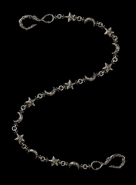 【KIV太子同款】Dieu est avec vous 25fw star moon星月裤链