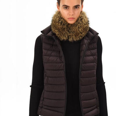 毛绒感不扎肤保暖短围脖