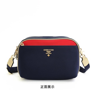 百搭尼龙布小众防水单肩包斜挎包 2女士时尚 圣梵伦蒂诺P4 A219