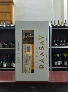拉塞岛LIGHTLY PEATED RAASAY 单一麦芽威士忌限量版46.4%Raasay