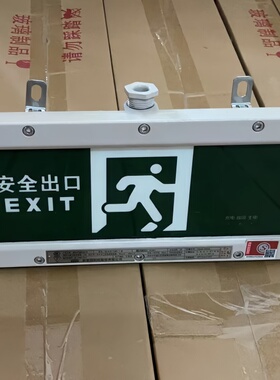新黎明应急安全出口标志灯LM-BLZD-1LROEI2W消防通道疏散指示灯