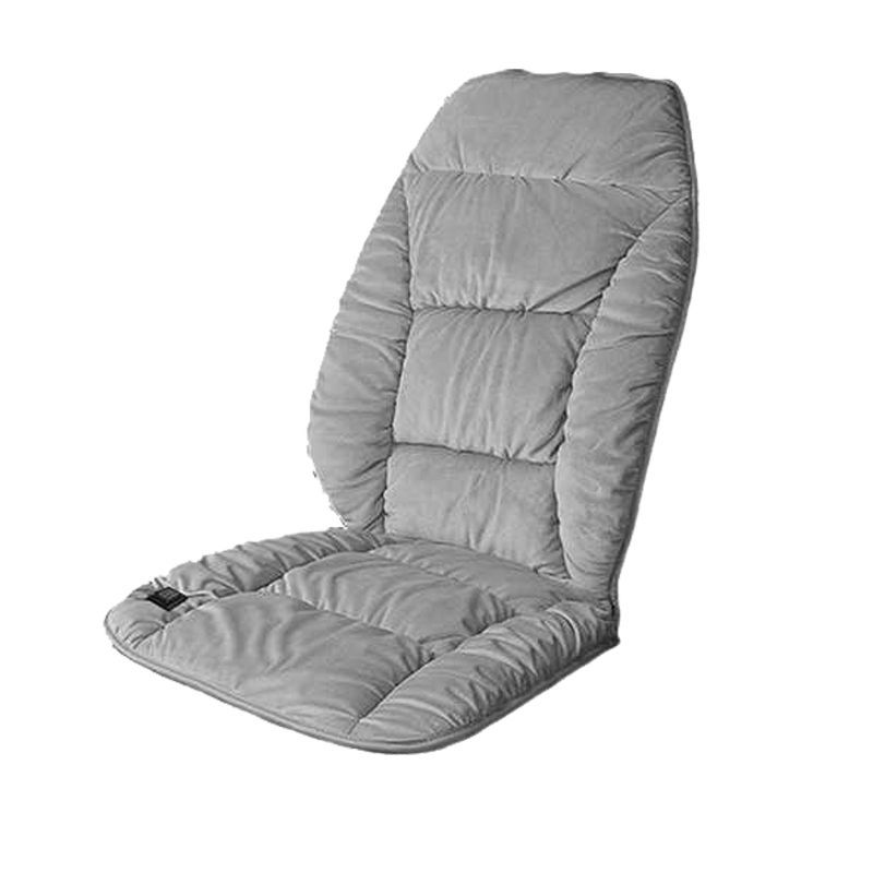 汽车石墨加热坐垫车载USB冬季通用座椅座垫电热超软毛绒垫子保暖