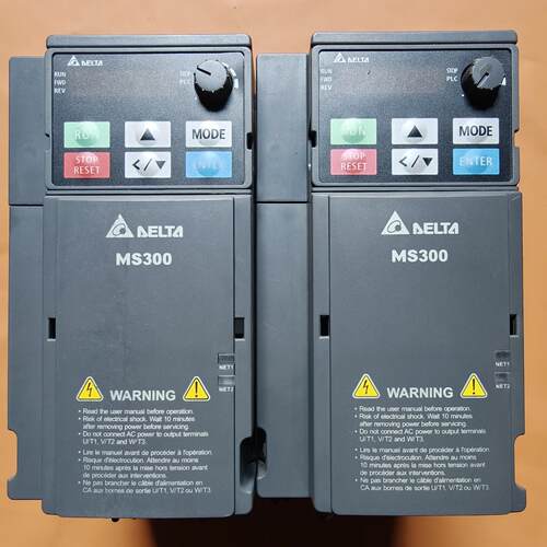 VFD7A5MS21ANSHA 变频器 1.5KW 单相220V 台达MS300议价维修