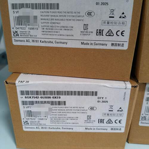 6GK7542-6UX00-0XE0 PLC 工业控制模块 支持系统启动指导议价维修