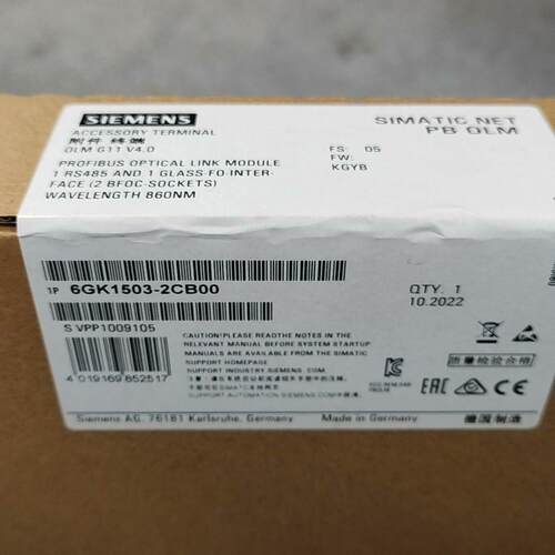 6GK1503-2CB00 光学链路模块 工控终端配件 OLM G11 V4.0议价维修