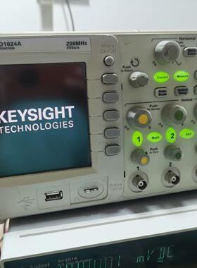DSO1024A 是德示波器 200MHz 2Gs 四通道电子测试仪器议价维修