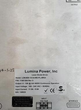 LDN-600-18-34-MO-PL-SR24 激光二极管驱动器 工业电源议价维修