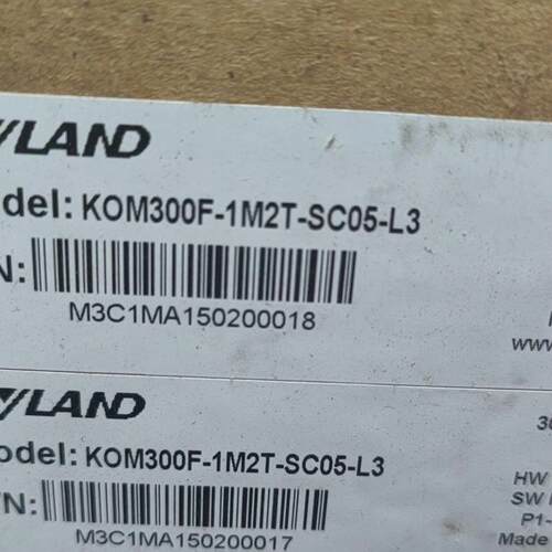 KOM300F-1M2T-SC05-L3 光电转换器 东土科技工控设备议价维修
