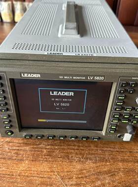 LV5820 高清波形仪 波形监视仪 LEADER利达监测仪器议价维修