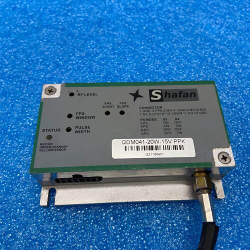 QDM041-20W-15V PPK 激光控制器 Shafan工业工控配件议价维修