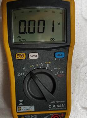 C.A 5231 多功能数显万用表 电工工业测量仪器议价维修