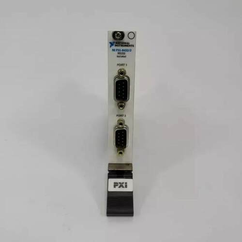 PXI-8432/2 191050C-01L NI 隔离RS232串口工控模块议价维修