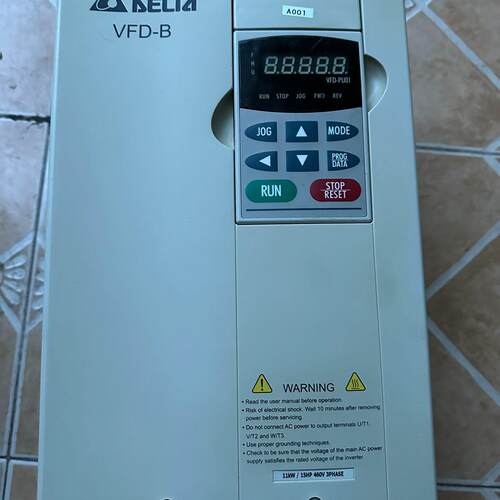 VFD110B43A 台达变频器 VFD-B系列11kw三相变频调速装置议价维修