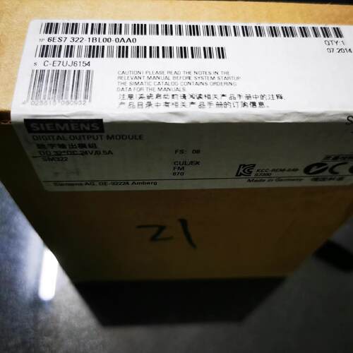 6ES7 322-1BL00-0AA0 数字输模组 SM322 DC24V 工控模块议价维修