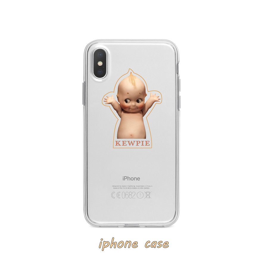 包邮ROSEZOO日本天使娃娃适用于iphone16/17promax全包透明软壳手机壳