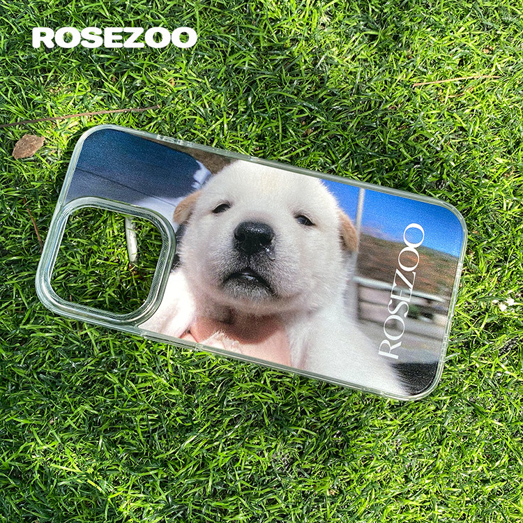玫瑰动物园ins风动物可爱小奶狗金毛适用于iphone17promax/16pro/15全包亚克力手机壳苹果,3C数码配件,手机保护套/壳,淘宝优惠券,粉丝福利购,淘宝优惠卷
