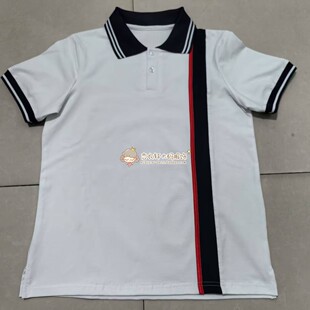 中高小学生夏季纯棉男女学生纯棉宽松休闲运动短袖校服可来图定制