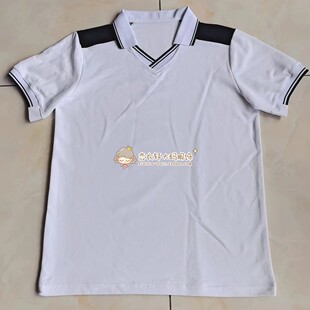 西安六中男女同款白色网眼珠地棉夏季校服短袖白色合尚领可来图定