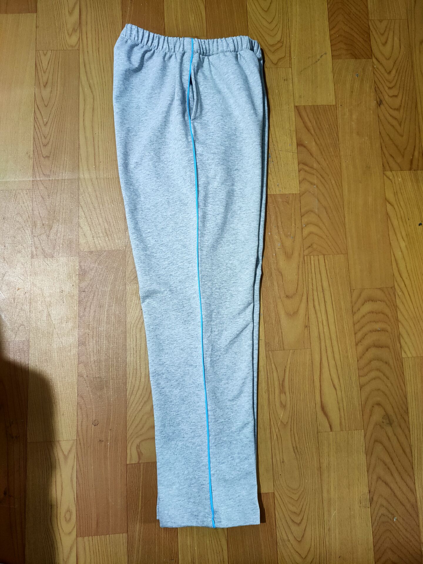 纯棉长裤浅灰色休闲运动校服