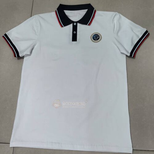 北京陈经纶学校仿制男女夏季纯棉白色短袖藏蓝色短裤校服班服可定