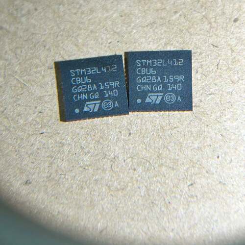可维修STM32L412CBU6TR 、QFN48 ST 议价