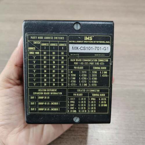 可维修IMS步进驱动器MX-CS101-701-G1 功能议价