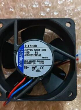614NHHR 614NGHH 全新 ebm papst 24V  60*60*25 变频器轴流風扇