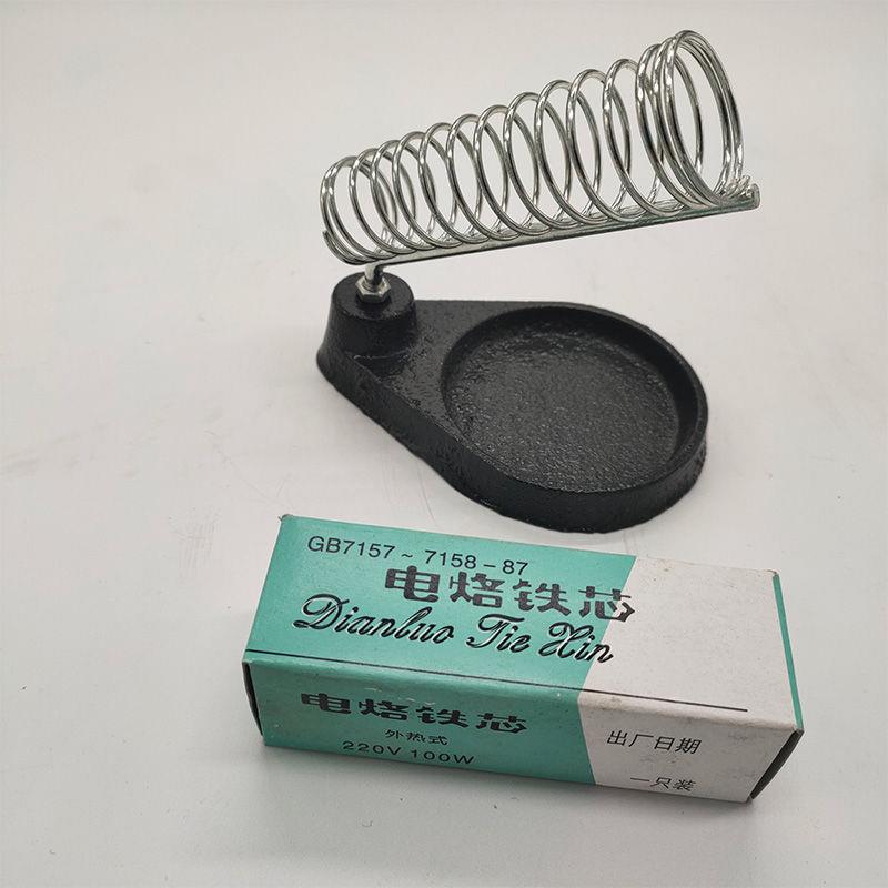 电烙铁架多用途烙铁插架 铸铁金属电烙铁支架 烙铁架摆放电烙铁图片