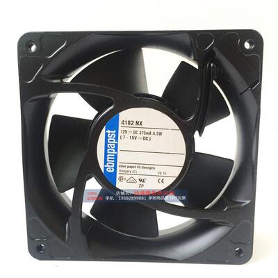 4182NX 全新原装 ebmpapst风机 12VDC 4.9W 12038 12厘米风扇