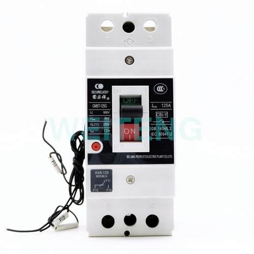 固安祥 GM5T-125G 直流电隔离开关2P双极 AX8-125辅助