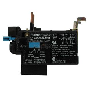 9年老店 菲纳斯热继电器 48BG35AA214过载保护常开常闭触点