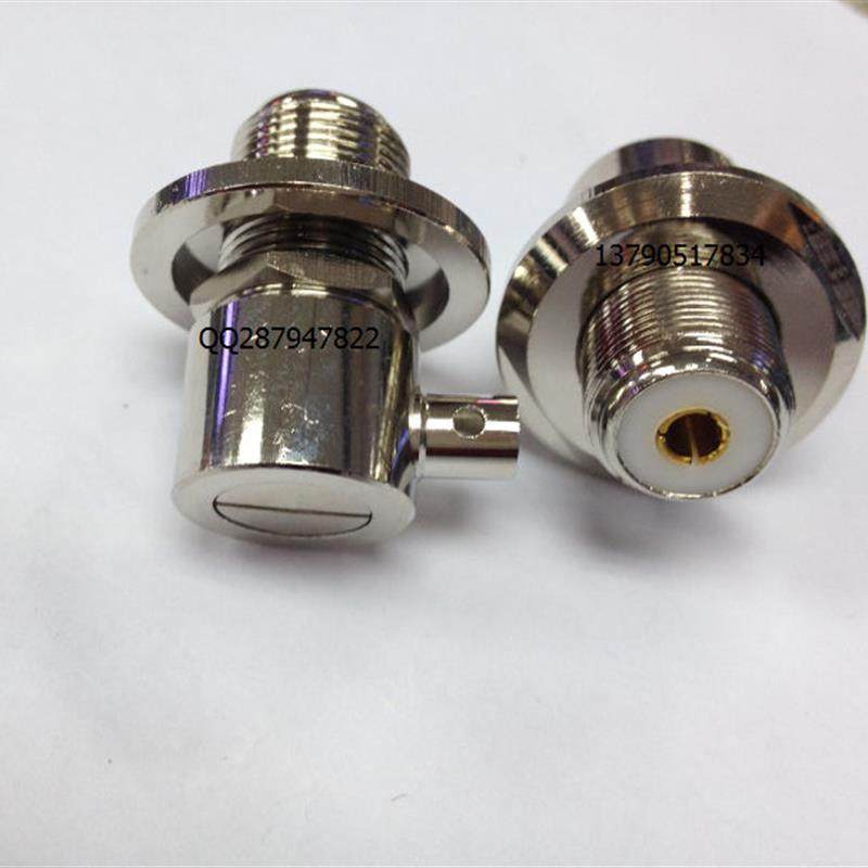 压接型直角M头 RG58/U烟斗 车载台天线M座 馈线接头 精致