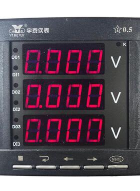智能三相交流电压表 YT194U-9V4 AC500V