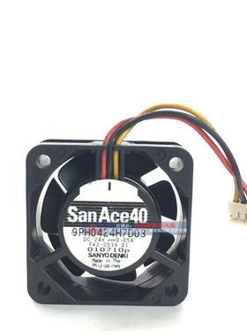 San Ace40 4015 9PH0424H7D03 DC24V 0.05A 4CM变频器风扇