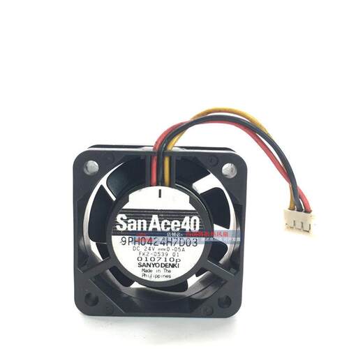 San Ace40 4015 9PH0424H7D03 DC24V 0.05A 4CM变频器风扇