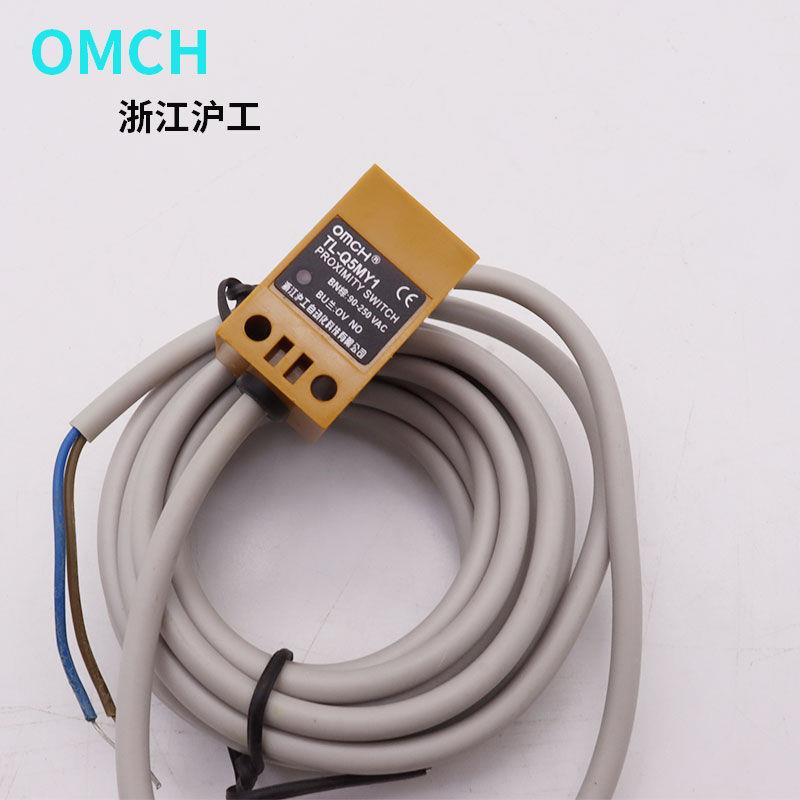 沪工方形角柱型接近开关电感式TL-Q5MY1交流2线常开 AC90-250V NO