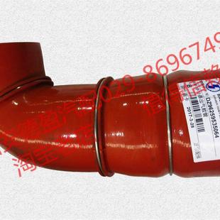 100中冷器硅胶管DZ96259535064 陕汽德龙新M3000增压器进气管90