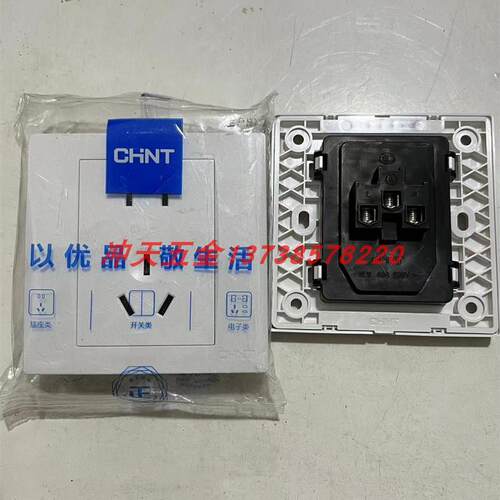 正宗原装NEW7-Q11100A一联二极三极插座10A开关插座250V
