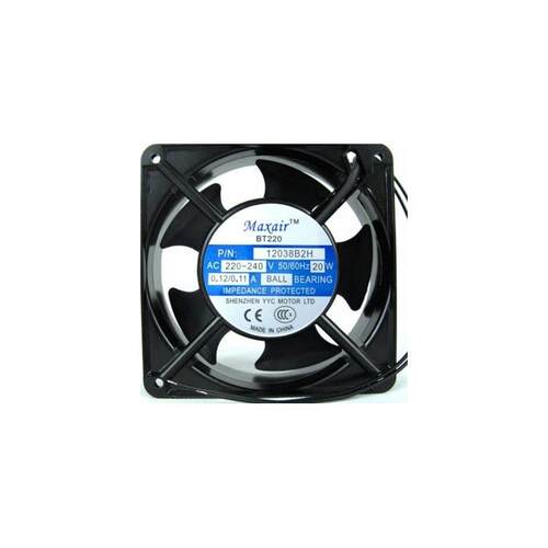全新Maxair BT220轴流风扇 BT12038B2H 220-240V 12CM 机柜风扇