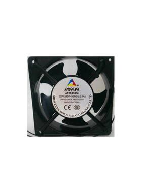 全新正品220V风机12cm厘米12038机柜AF2123XBL/XSL散热风扇机箱