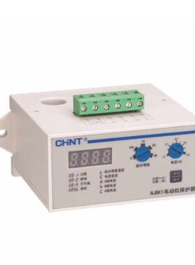 NJBK1数显电动机保护继电器1-5A 2-10A 6-30A 16-80A220V380V