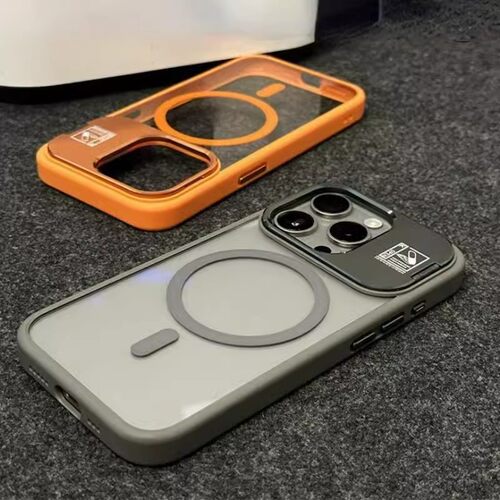 适用iPhone17磁吸手机壳苹果17promax隐形多维度支架防摔保护套16