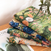 提花布料沙发布料面料手工自己做沙发套桌布抱枕套涤棉零头布盖布