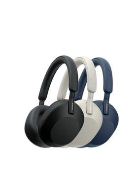 Sony索尼WH-1000XM5头戴式无线蓝牙降噪耳机新旗舰双芯驱动海外版