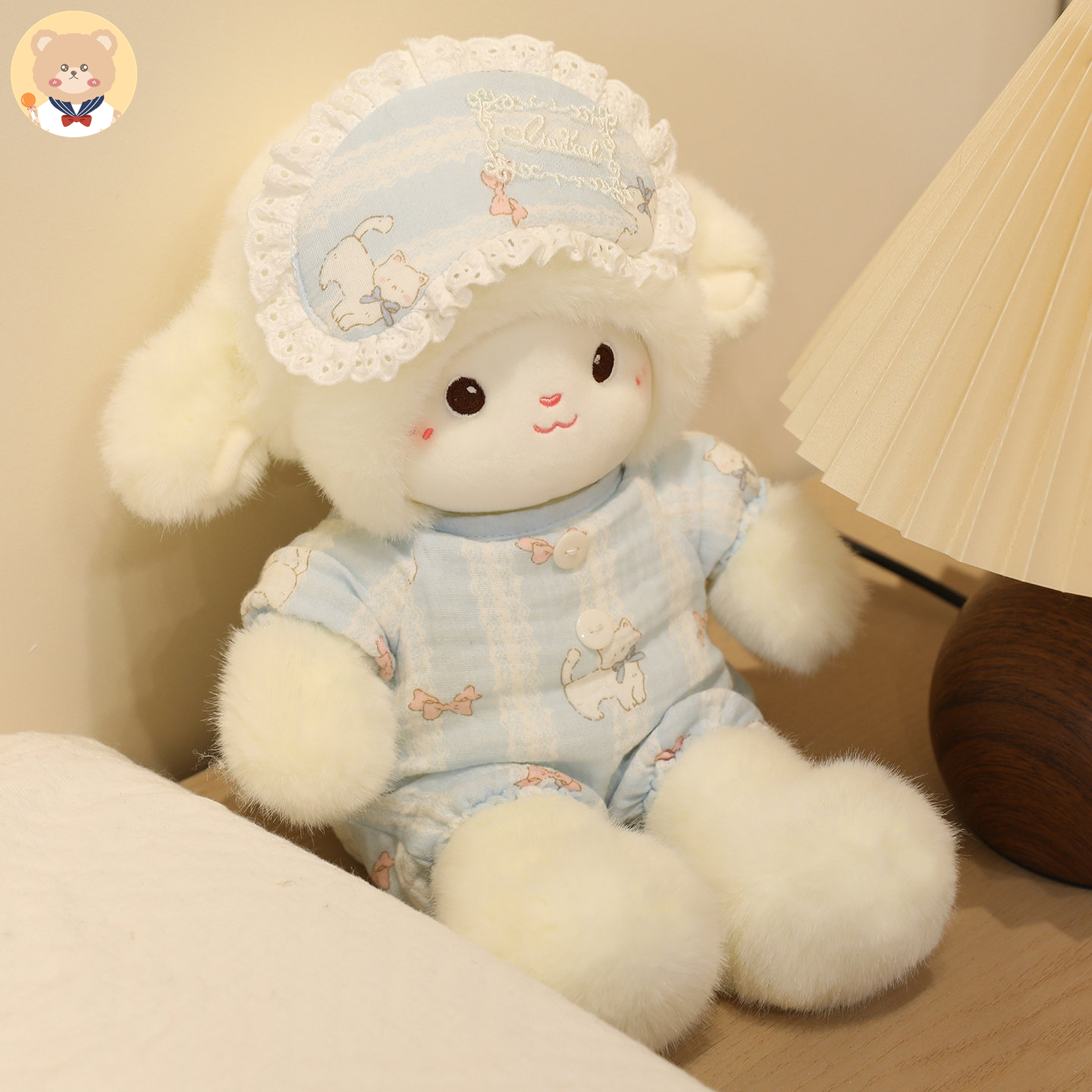 奶芙小羊毛绒玩偶会跑步的小羊